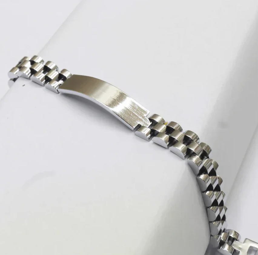 Customized Name Plate Bracelet (Chain Style)