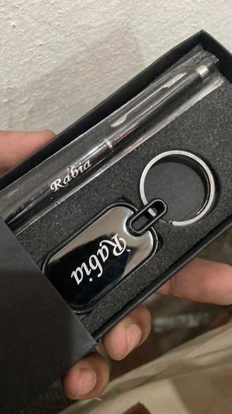 Customized Pen & Keychain Gift