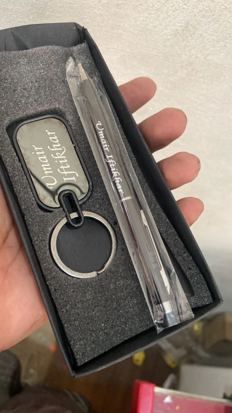 Customized Pen & Keychain Gift