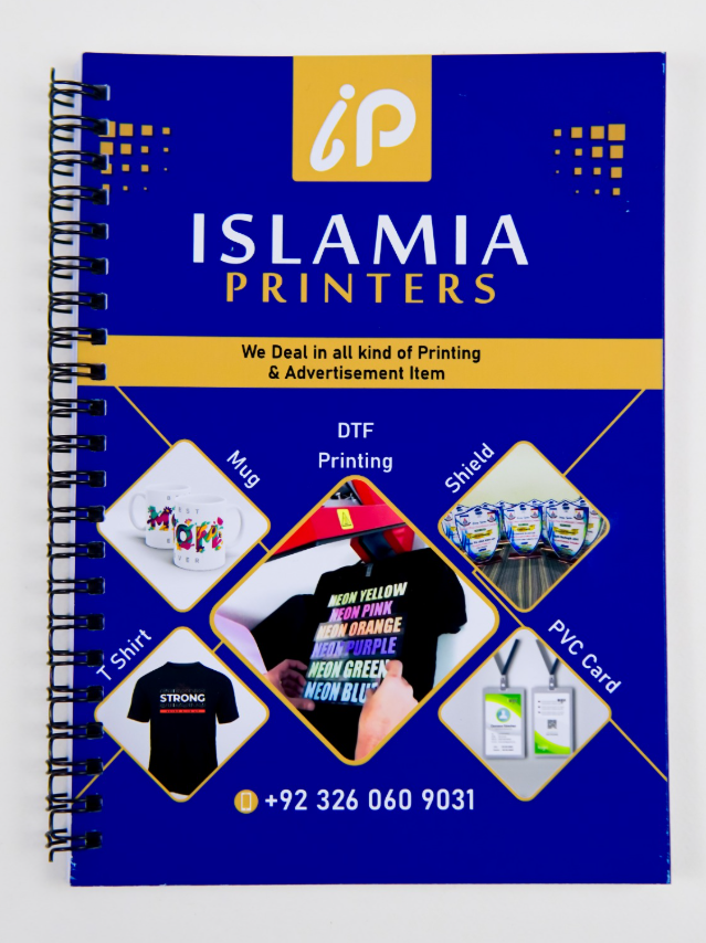 Spiral Notebook A5 Size