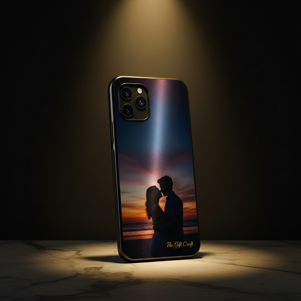 Custom Photo Mobile Case Metal Sublimation – AI Generated