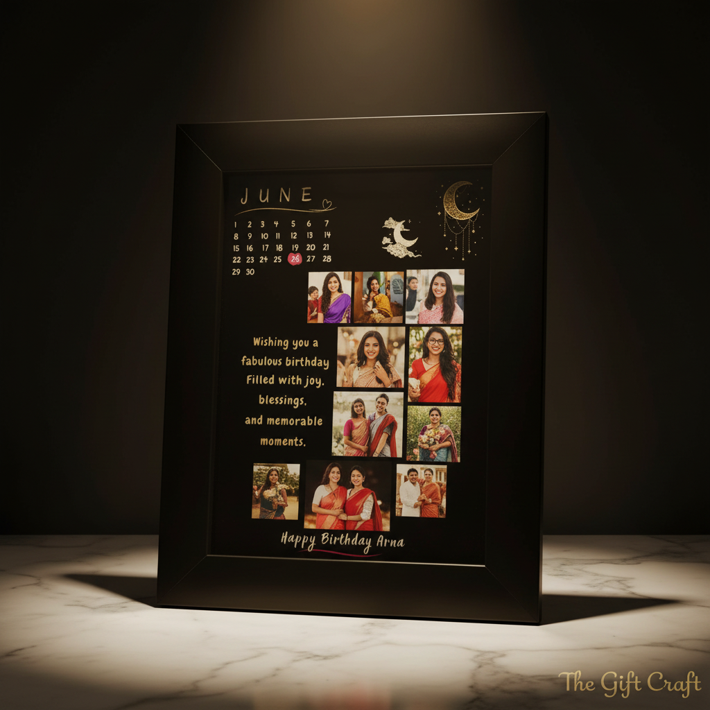 Customized Birthday Photo Frame – Luxury Edit
