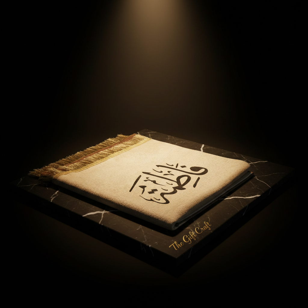 Customized Islamic Prayer Mat – Luxury Edit