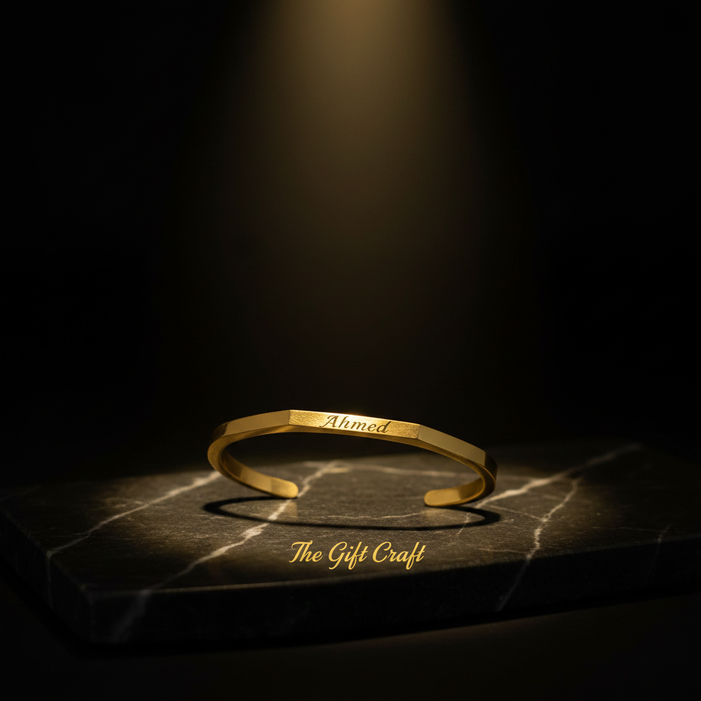 Customized Name Engraved Bracelet – Luxury Edit v2