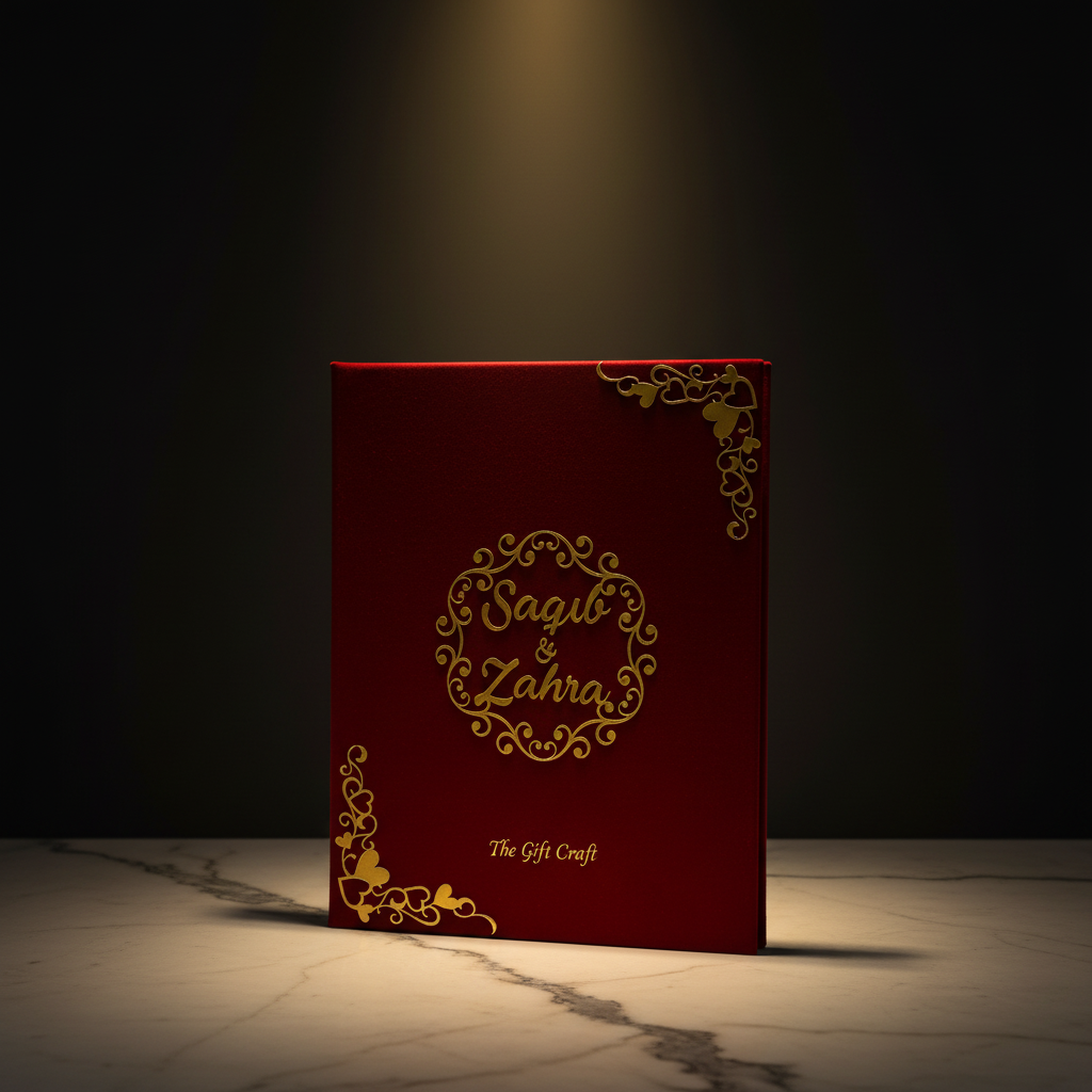 Customized Nikkah Nama Folder – Luxury Edit